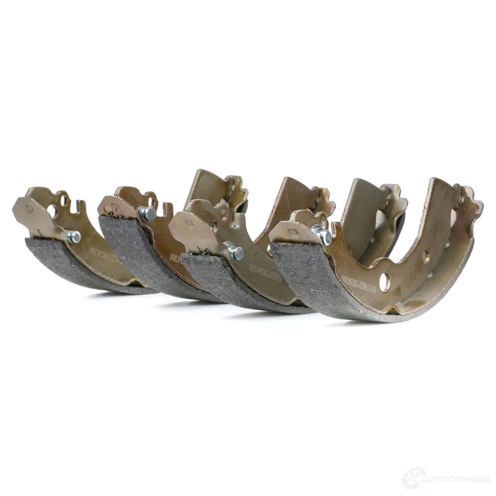 Барабанные тормозные колодки, комплект RIDEX 2BPY 2 70b0247 1437715961 - Изображение 1