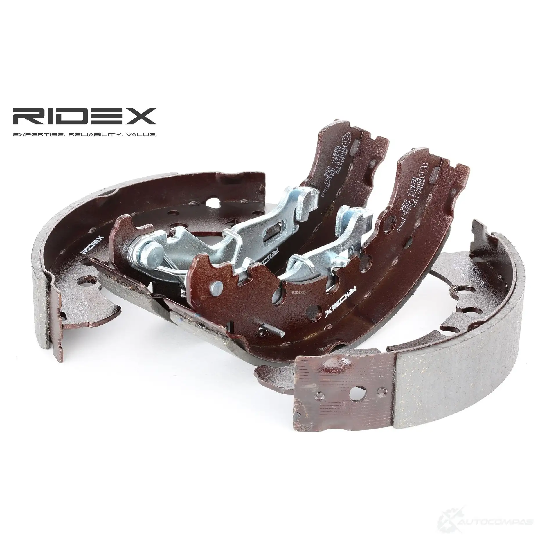 Барабанные тормозные колодки, комплект RIDEX 1437708845 70b0150 XKX8W8 G изображение 0