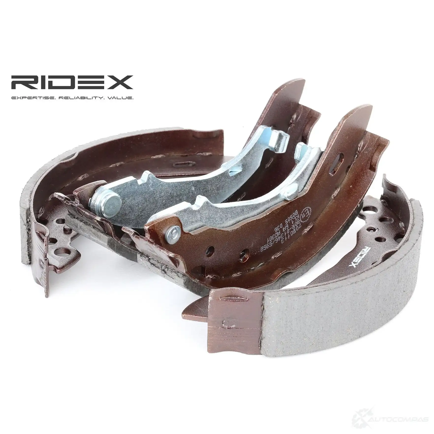 Барабанные тормозные колодки, комплект RIDEX 1437715571 70b0113 G23 EGH - Изображение 1