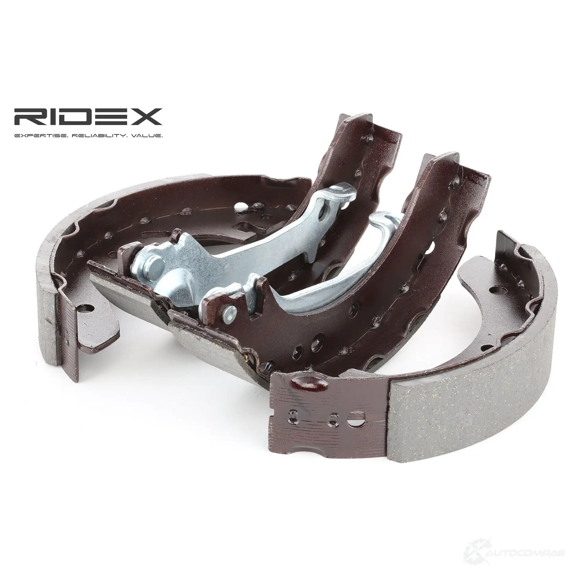 Барабанные тормозные колодки, комплект RIDEX 1437708892 70b0117 5N5J CD - Изображение 1