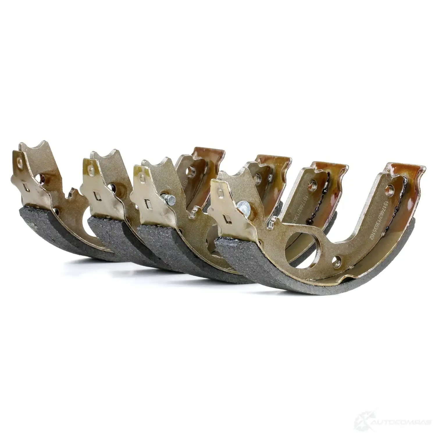 Барабанные тормозные колодки, комплект RIDEX Q2B LWH 70b0295 1437708929 - Изображение 1