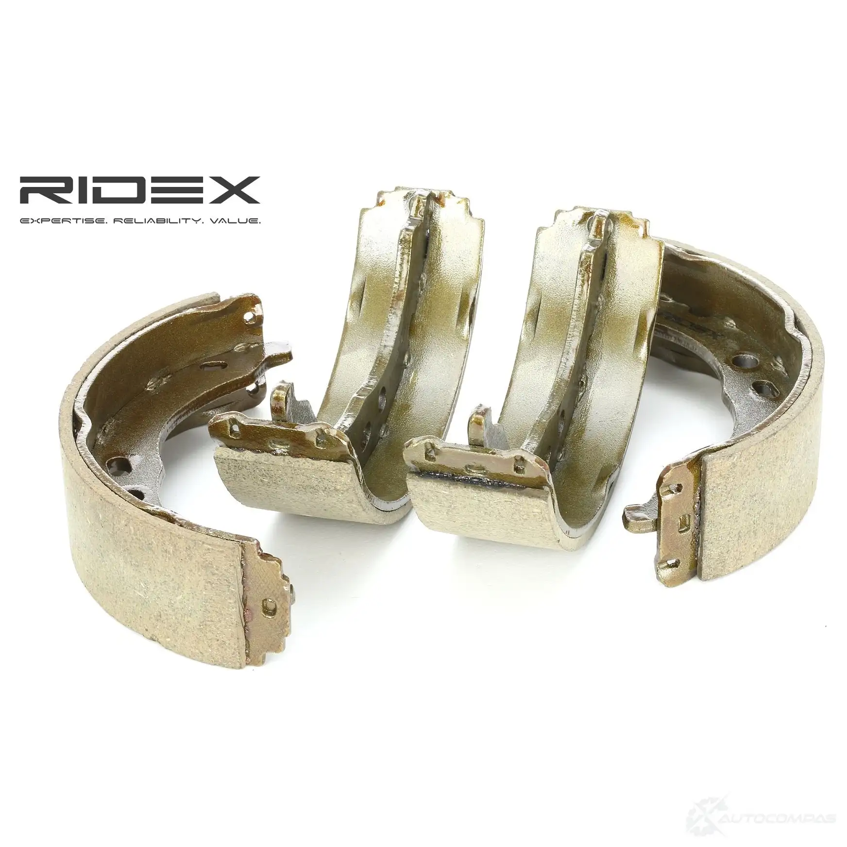 Барабанные тормозные колодки, комплект RIDEX 70b0116 1437708921 QJ2DX F - Изображение 1
