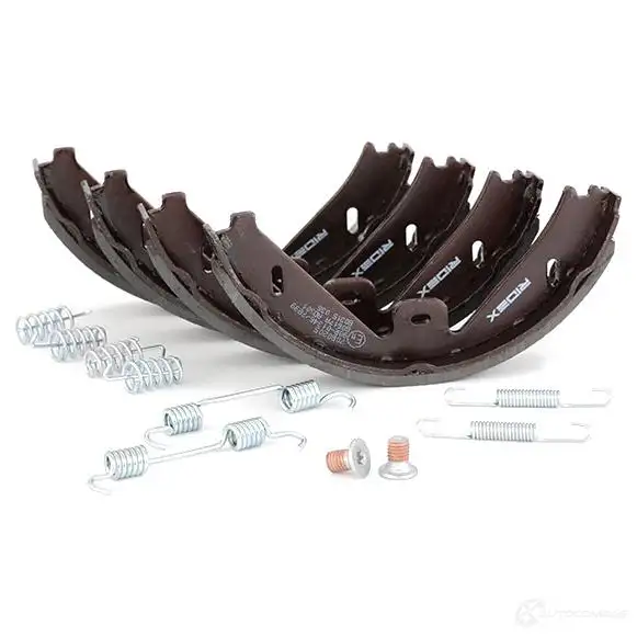Барабанные тормозные колодки, комплект RIDEX 70b0205 1437709293 GT WWT1T изображение 4