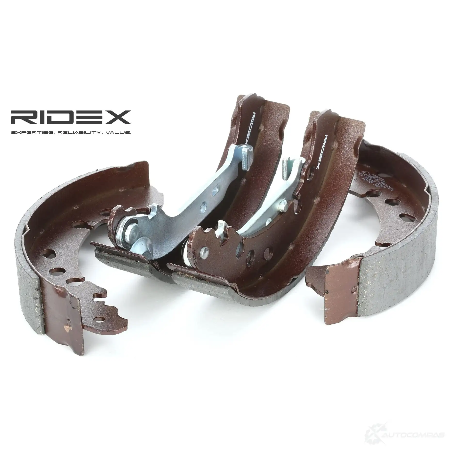 Барабанные тормозные колодки, комплект RIDEX 70b0051 LRF Y9N 1437708522 - Изображение 1