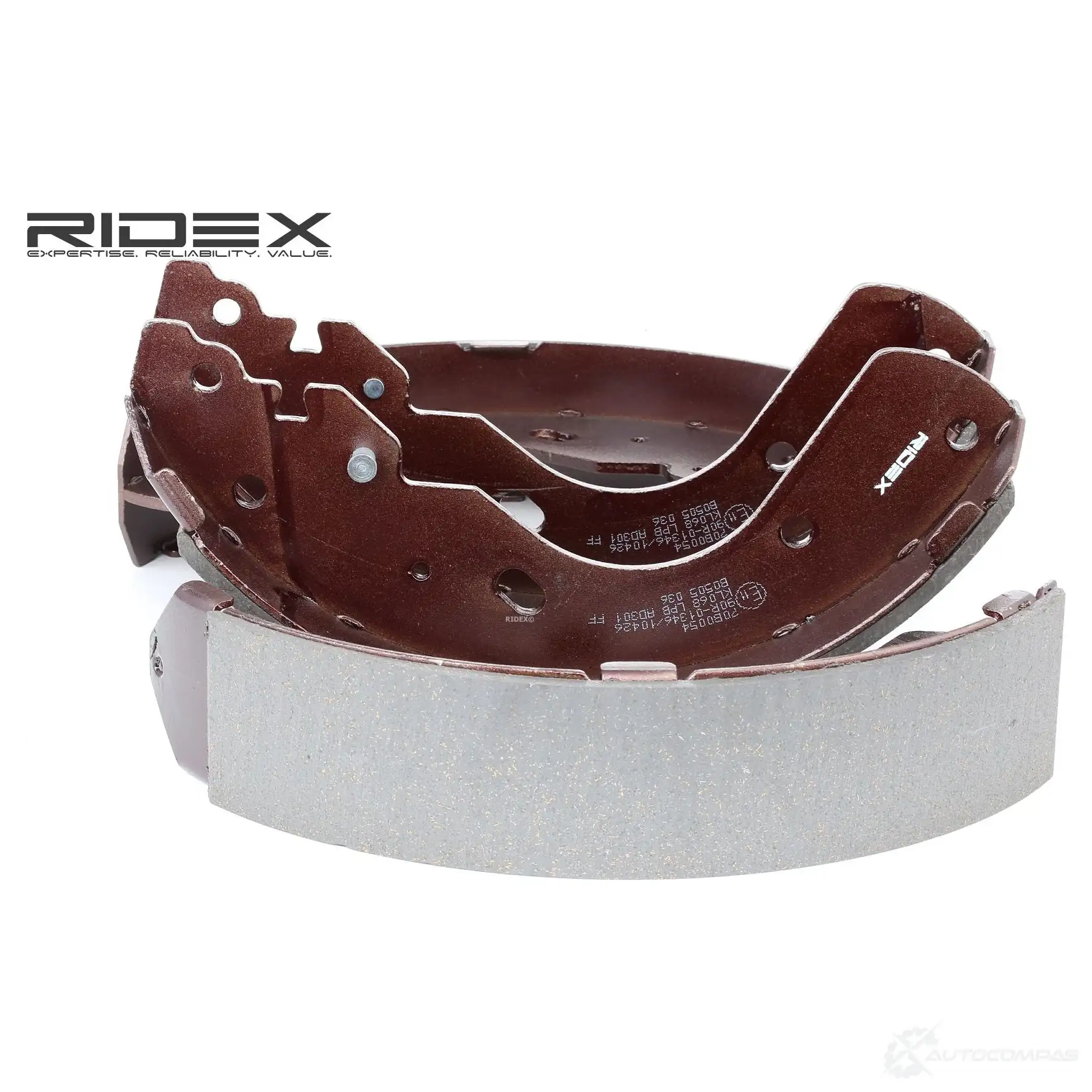 Барабанные тормозные колодки, комплект RIDEX 1437709480 70b0054 9Q VPMAN изображение 0