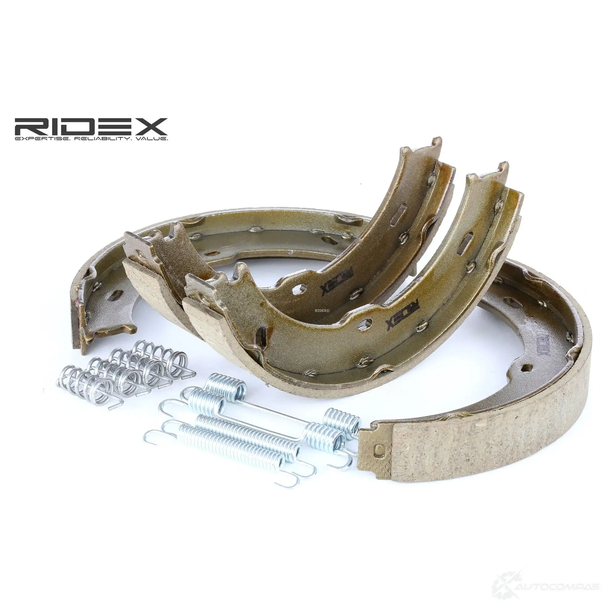 Барабанные тормозные колодки, комплект RIDEX A6Z5 IT2 1437708932 70b0140 изображение 0
