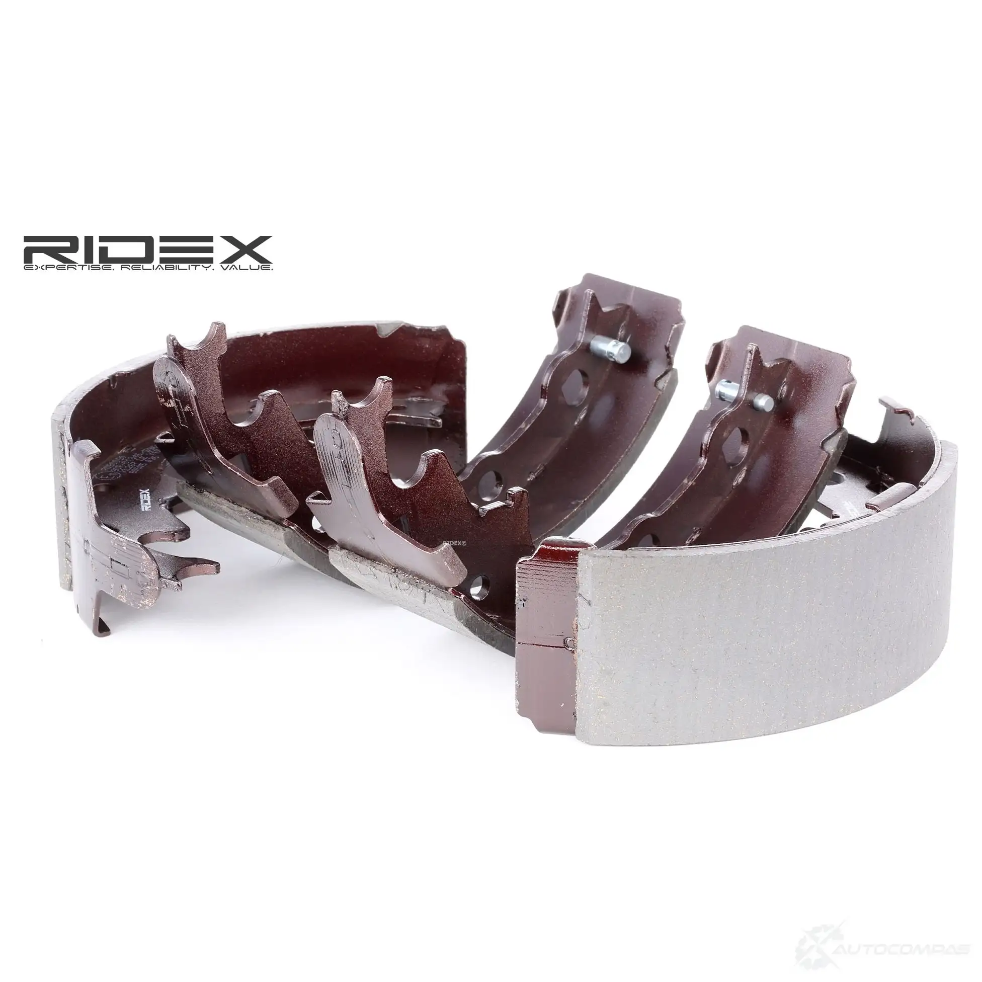 Барабанные тормозные колодки, комплект RIDEX 70b0050 1437709789 A9XO 4 изображение 0