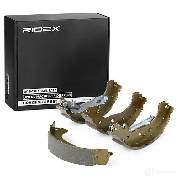 Барабанные тормозные колодки, комплект RIDEX 70b0297 WJT VJW 1437709183 изображение 1