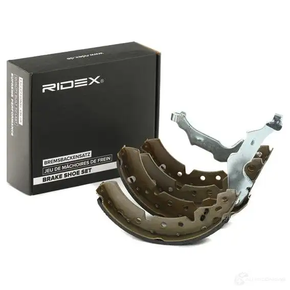 Барабанные тормозные колодки, комплект RIDEX GRWB R9 70b0309 1437708518 изображение 1