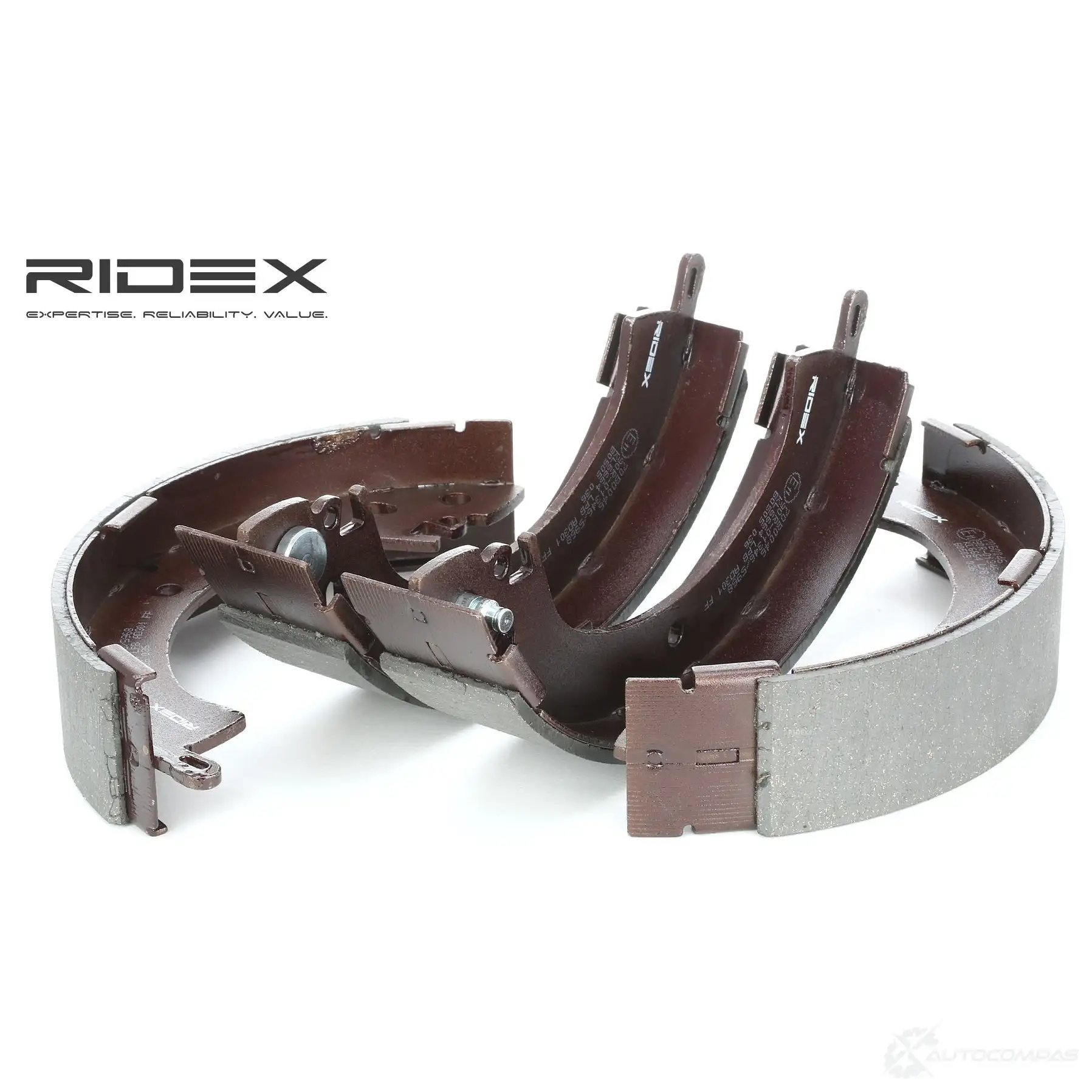Барабанные тормозные колодки, комплект RIDEX E1PY5 I 70b0046 1437709180 изображение 0