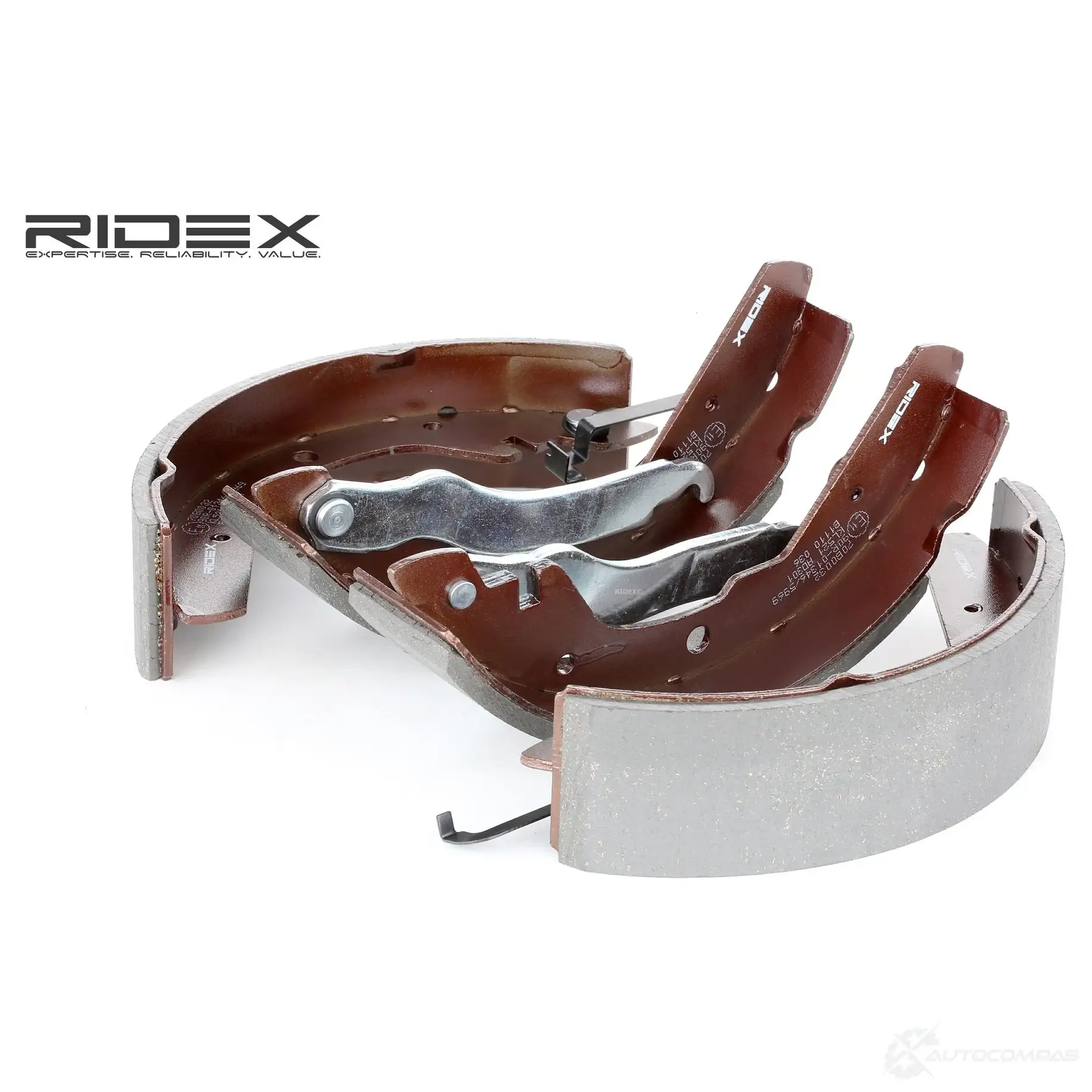 Барабанные тормозные колодки, комплект RIDEX P A4O5J3 1437709781 70b0032 изображение 0