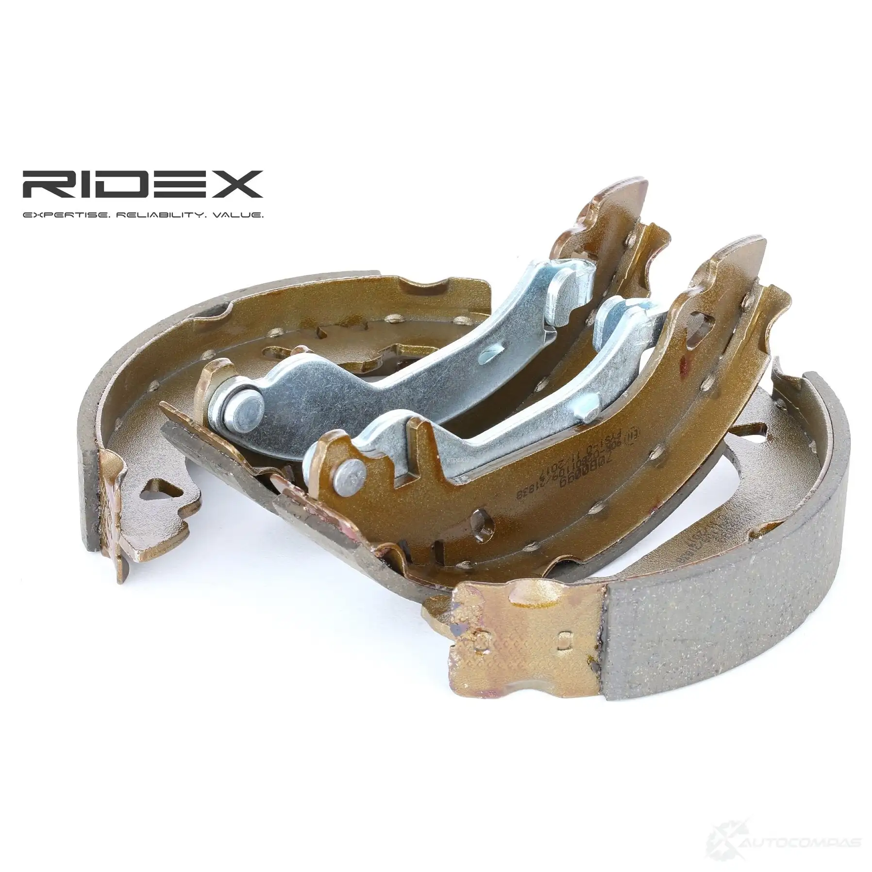 Барабанные тормозные колодки, комплект RIDEX 70b0099 1437715533 EK KGQ5 - Изображение 1