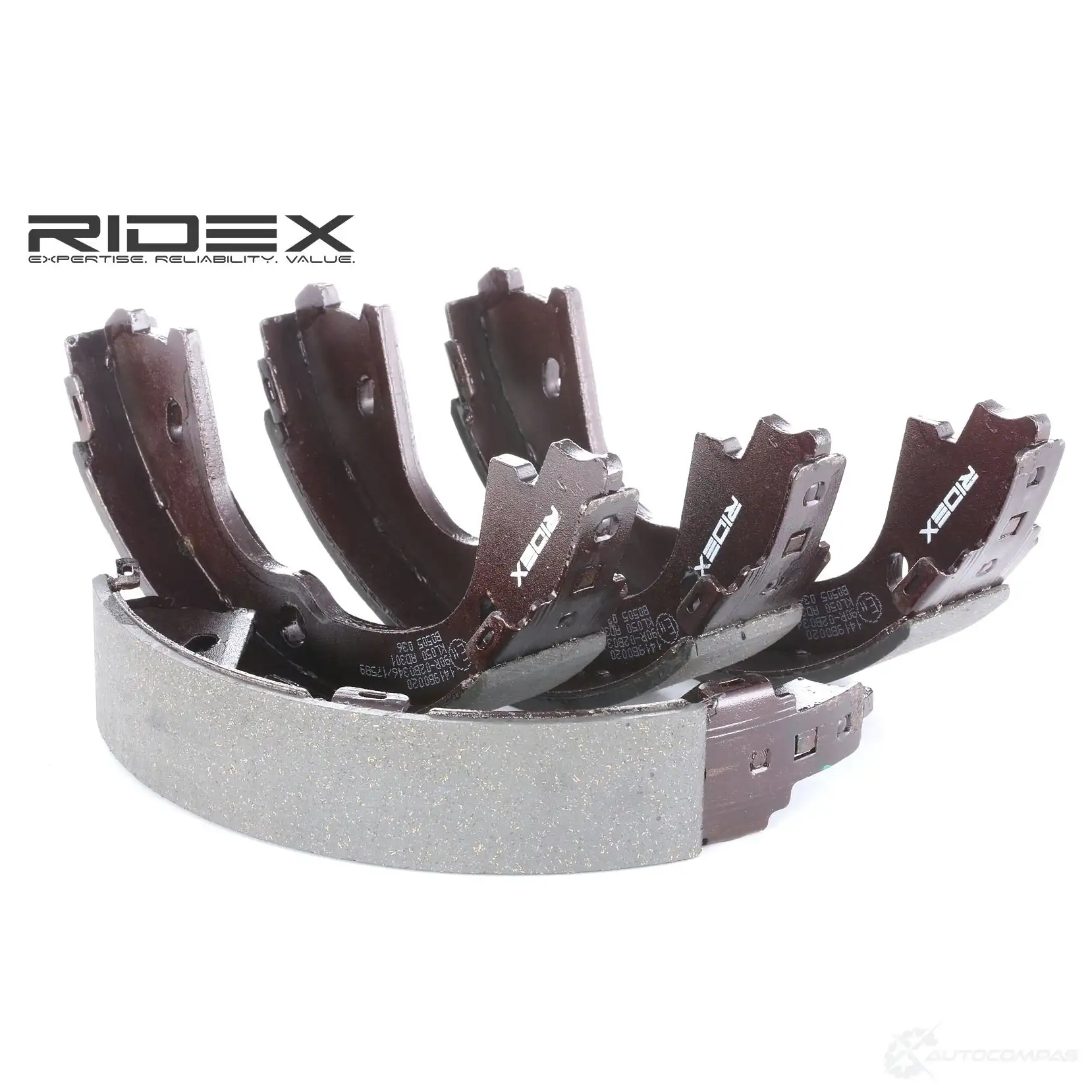Тормозные колодки ручника, комплект RIDEX 1437705897 N3 3F6C 1419b0020 изображение 0