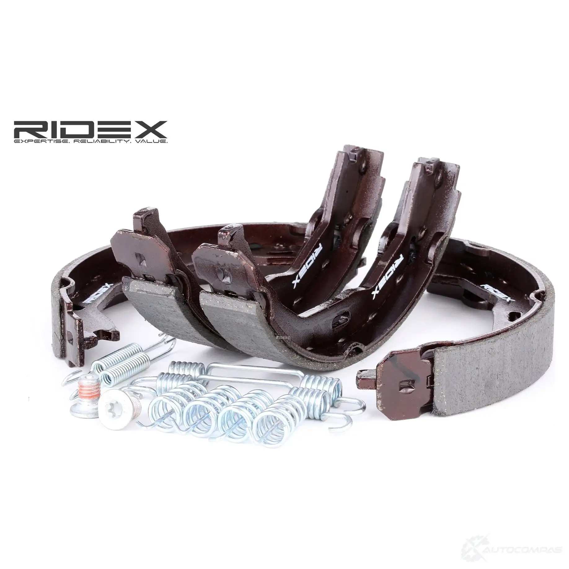 Тормозные колодки ручника, комплект RIDEX 1437705900 1419b0019 I55JG 8D изображение 0