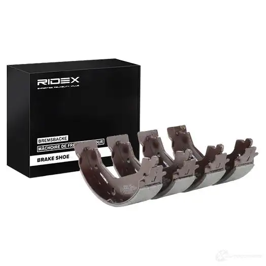 Тормозные колодки ручника, комплект RIDEX 1437705900 1419b0019 I55JG 8D изображение 1