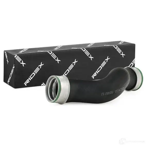 Патрубок интеркулера RIDEX 3314c0097 X J5SOT 1437679570 изображение 1