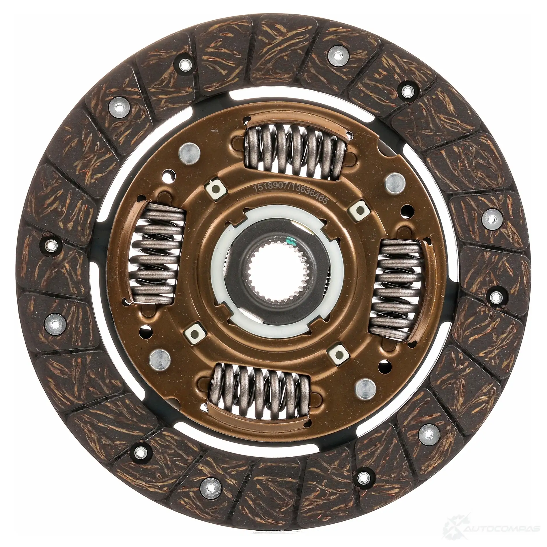 Диск сцепления RIDEX 262c0034 OVOB UK0 1437663963