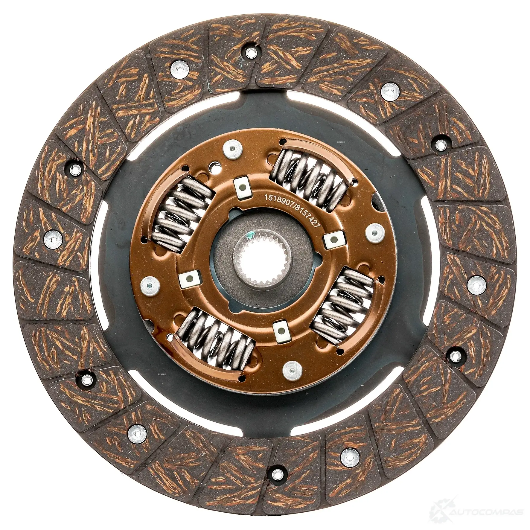 Диск сцепления RIDEX 262c0004 7SJM KM5 1437663957 - Изображение 1