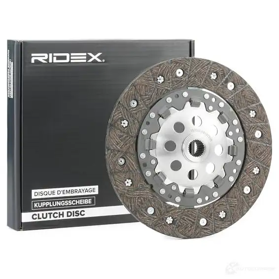 Диск сцепления RIDEX 262c0012 1437663970 1M9 0FJU изображение 1