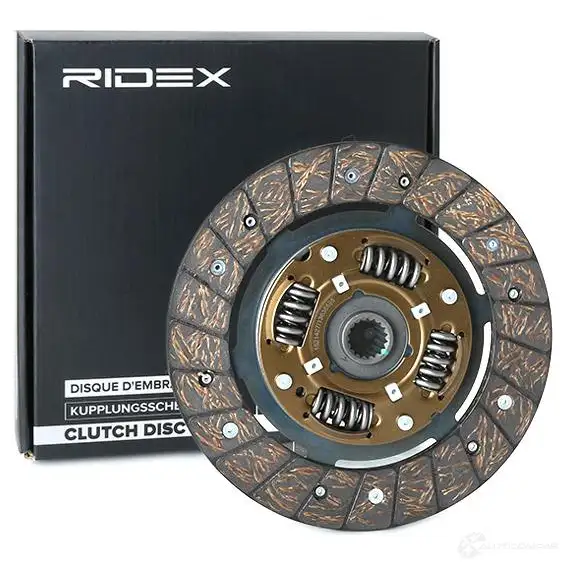 Диск сцепления RIDEX 1437663978 8 ULN8IK 262c0039 изображение 1