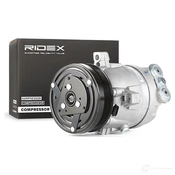 Компрессор кондиционера RIDEX 447k0123 1437646908 X ZE3NM5 изображение 1