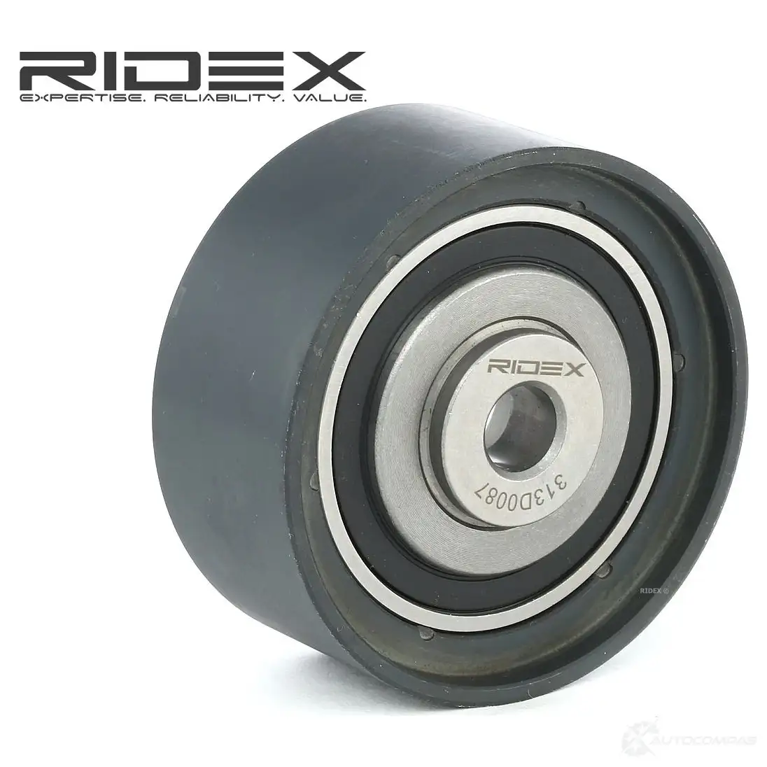 Обводной ролик ремня ГРМ RIDEX 313d0087 1437661152 JC6B 3 - Изображение 1