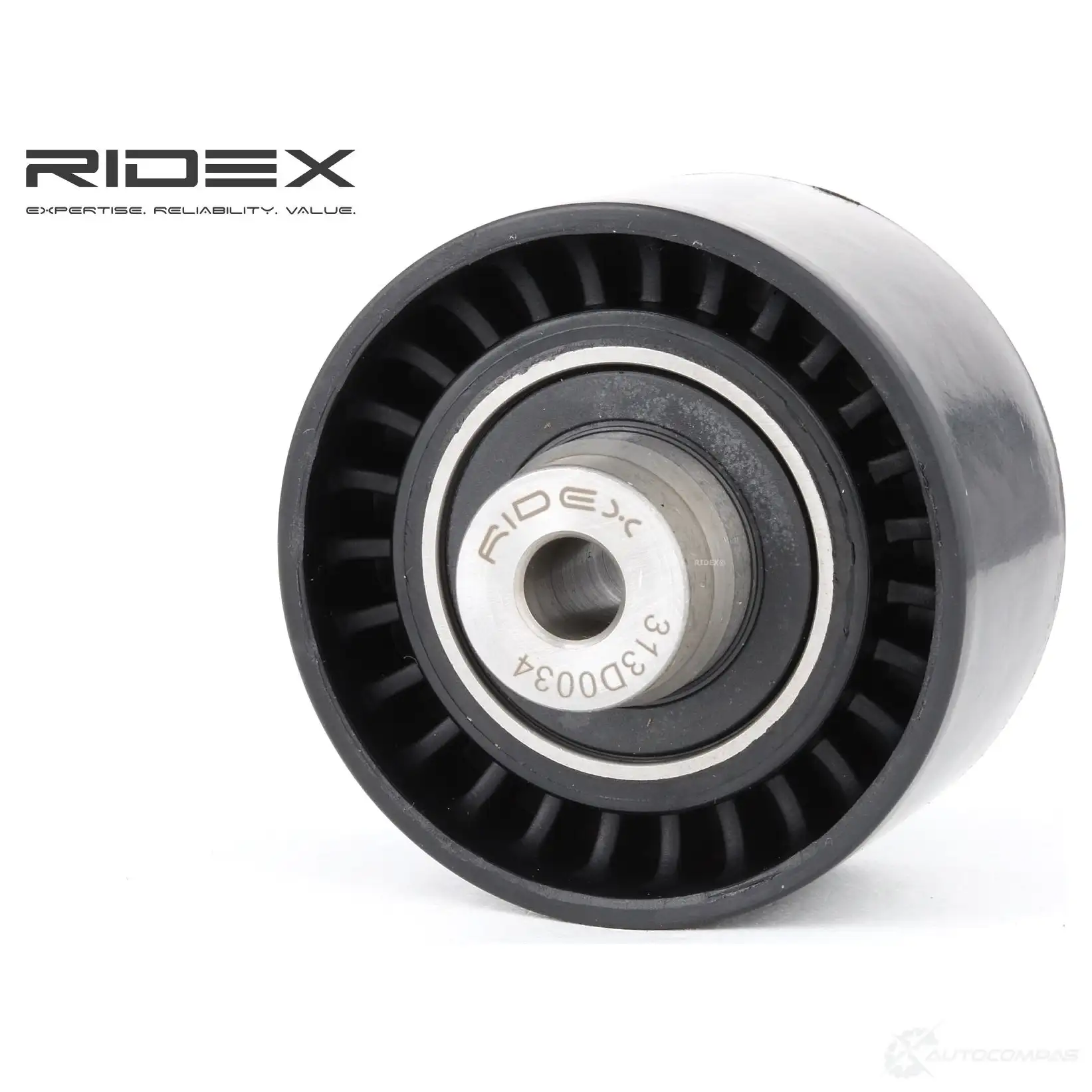 Обводной ролик ремня ГРМ RIDEX 1437661400 HRN E5 313d0034 - Изображение 1