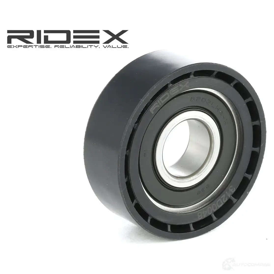 Обводной ролик приводного ремня RIDEX 1437661233 S9G HWYR 312d0048 изображение 0