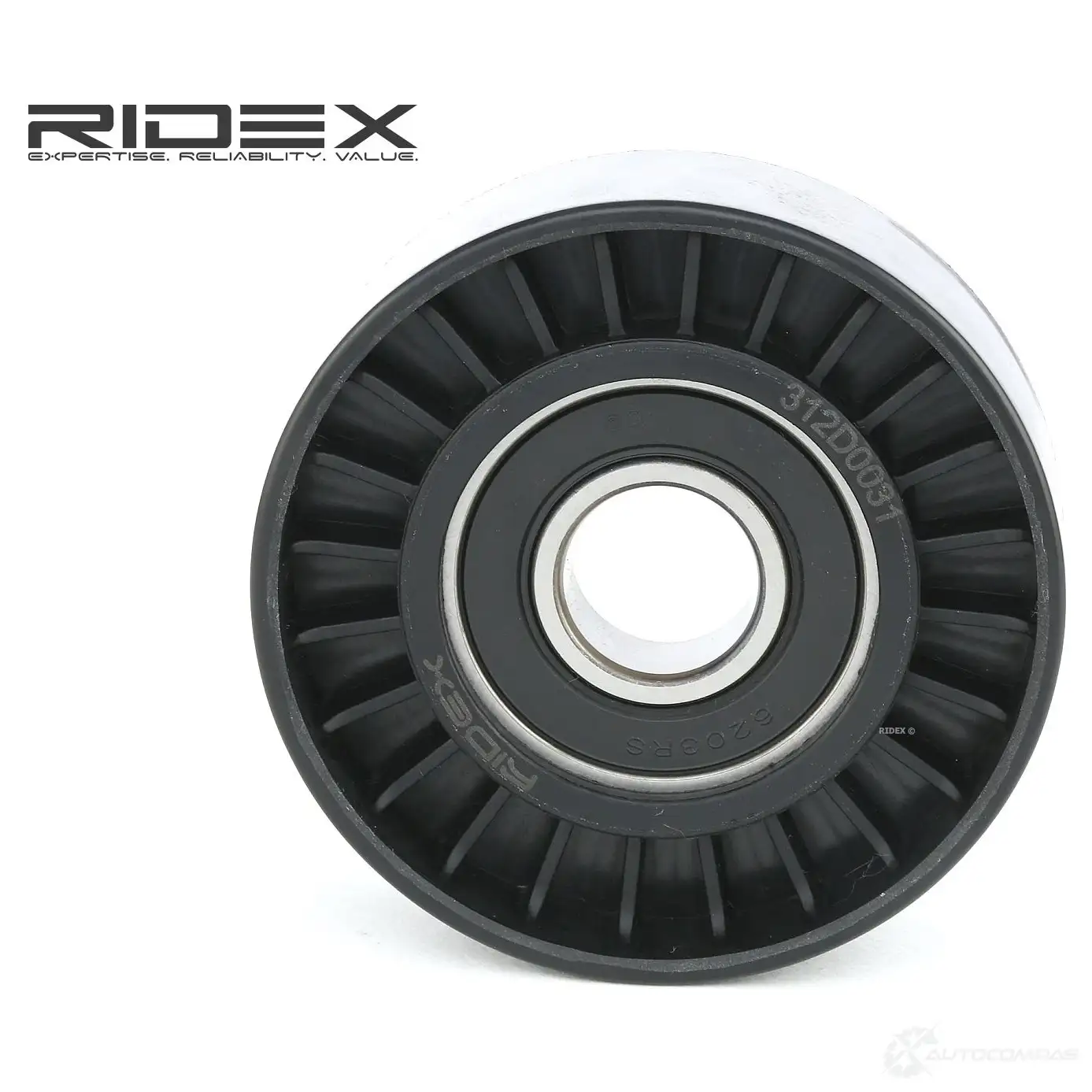 Обводной ролик приводного ремня RIDEX 6LU11K 3 1437661024 312d0031 изображение 0