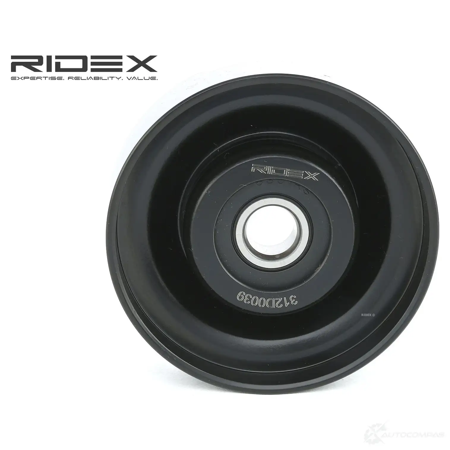 Обводной ролик приводного ремня RIDEX 312d0039 1437661205 84I OK изображение 0