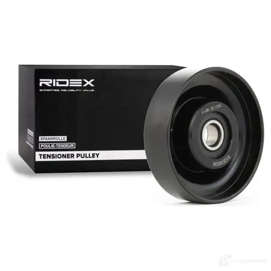 Обводной ролик приводного ремня RIDEX 312d0039 1437661205 84I OK изображение 1