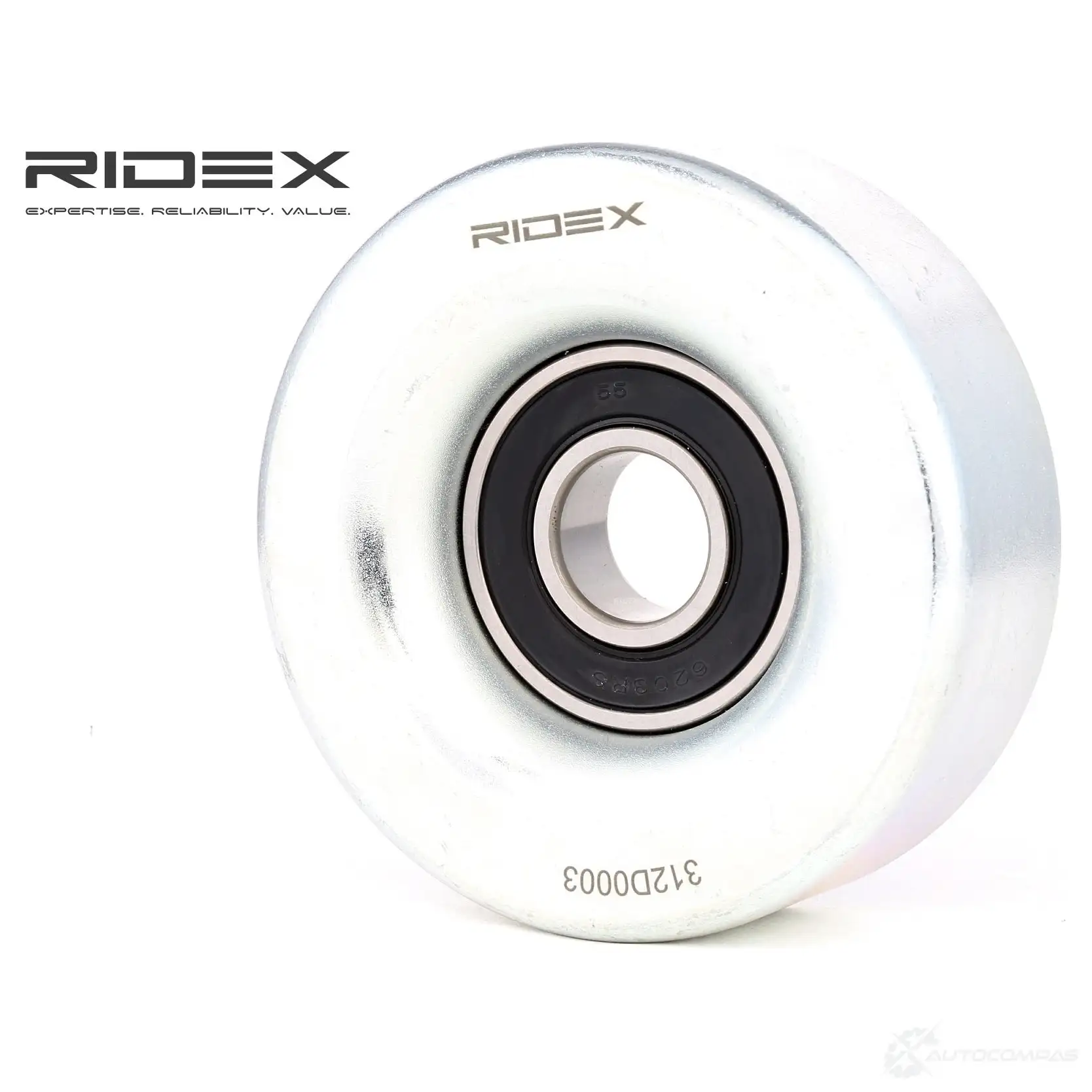 Обводной ролик приводного ремня RIDEX 312d0003 ZNF 7L0 1437661044 - Изображение 1