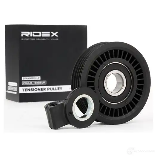 Обводной ролик приводного ремня RIDEX 1437661201 312d0025 CX7 8UM изображение 1