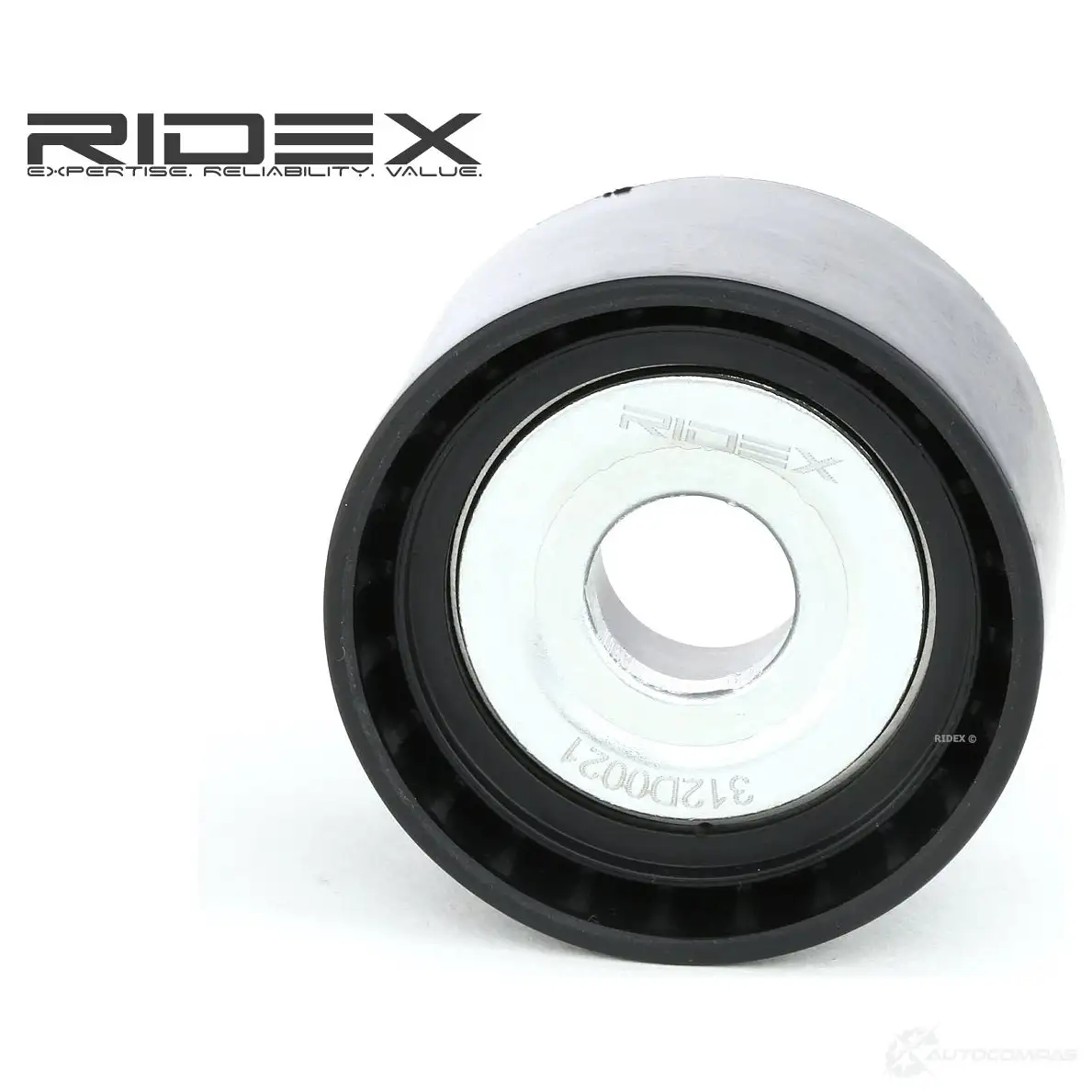 Обводной ролик приводного ремня RIDEX 312d0021 D RTLQ 1437661236 изображение 0