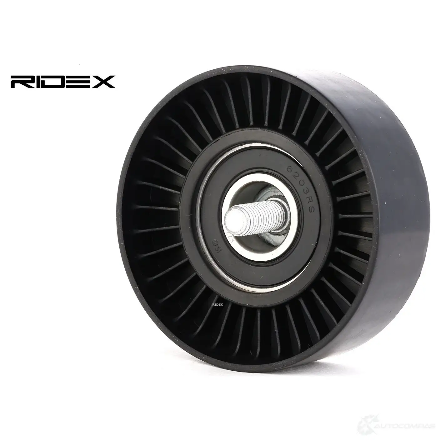 Обводной ролик приводного ремня RIDEX 312d0051 S5F4T V6 1437661200 изображение 0