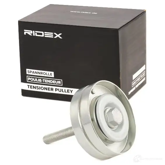 Обводной ролик приводного ремня RIDEX 312d0099 1437661235 S67 QVK0 изображение 1