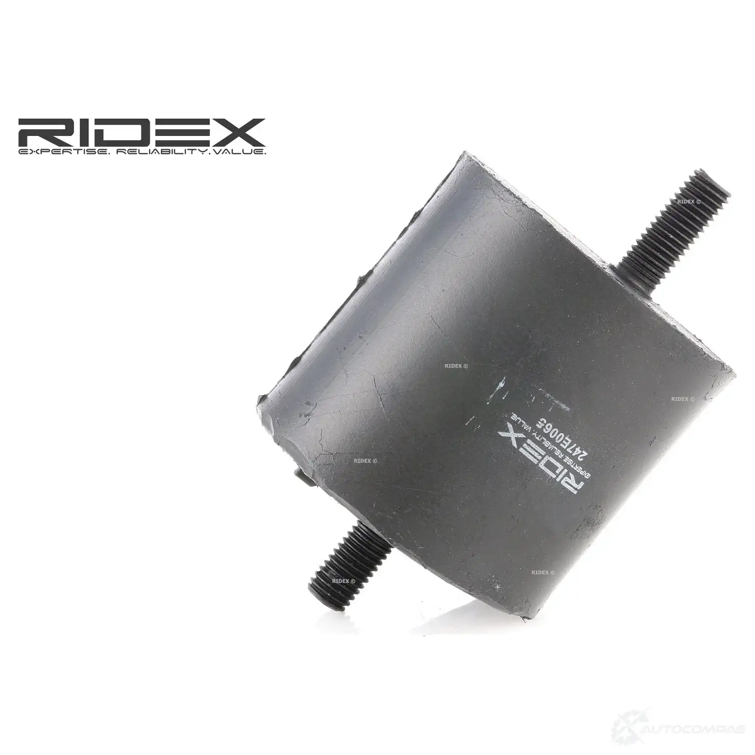 Подушка двигателя, опора RIDEX 1437666564 247e0065 OE6 TH изображение 0