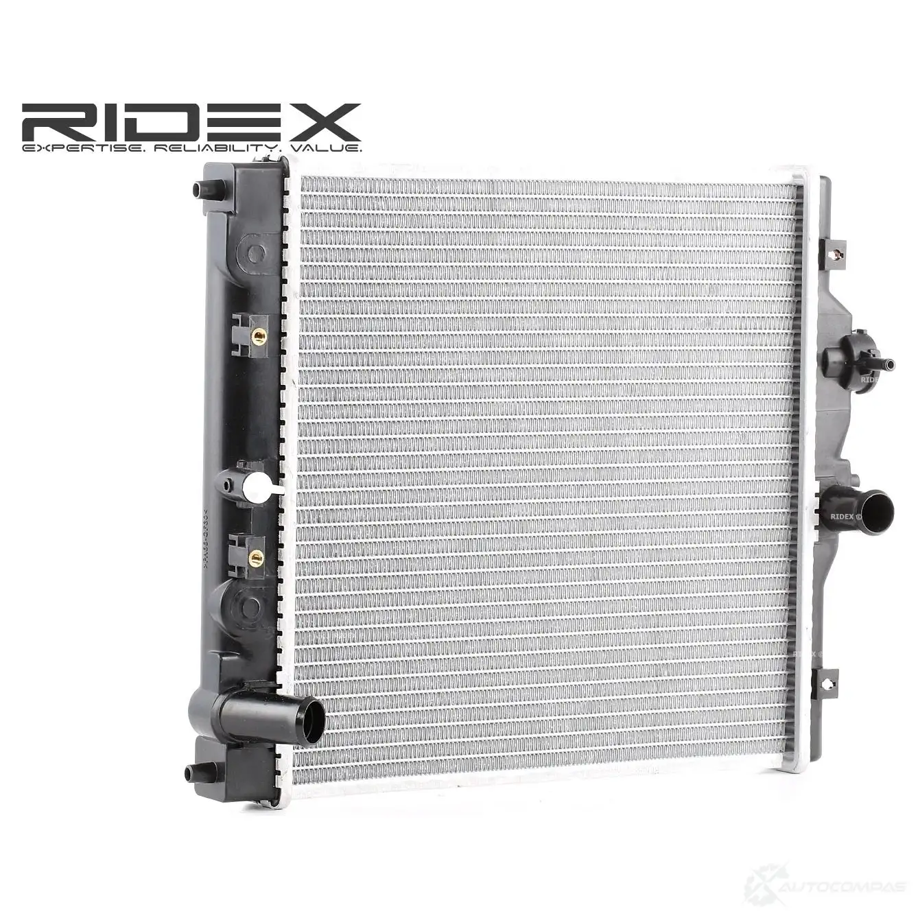 Радиатор охлаждения двигателя RIDEX 1437645300 470r0585 XD WG0UA изображение 0