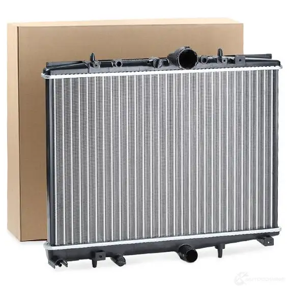 Радиатор охлаждения двигателя RIDEX 470r0657 OU ZG7 1437746117 изображение 1