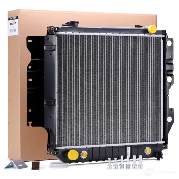 Радиатор охлаждения двигателя RIDEX 4X1GQU K 470r0254 1437646718 изображение 1