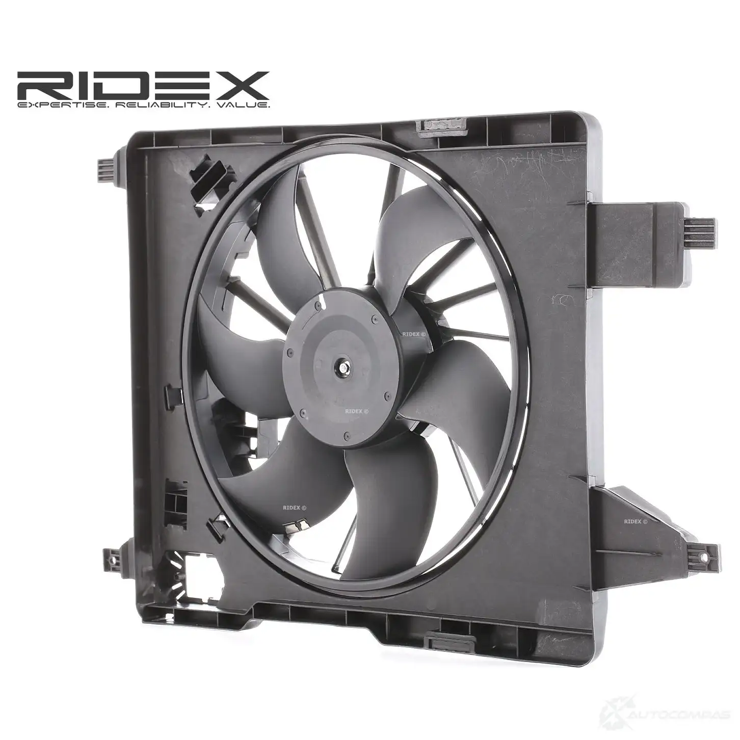 Вентилятор радиатора RIDEX Y9 6Z6K 1437970012 508r0019 - Изображение 1