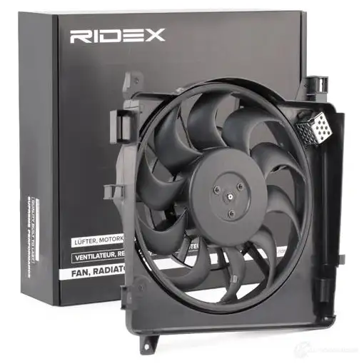Вентилятор радиатора RIDEX 1437970016 508r0092 L UZ0WIB - Изображение 1