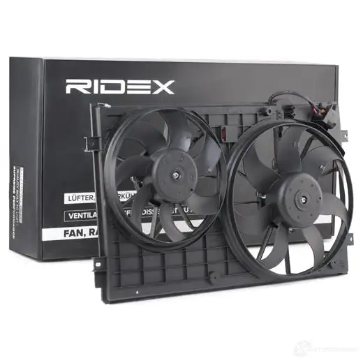 Вентилятор радиатора RIDEX 508r0027 S9 9DH 1437969963 изображение 0