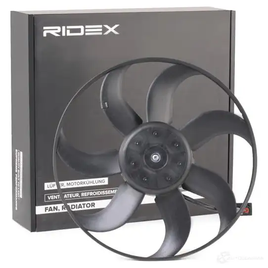 Вентилятор радиатора RIDEX DOZGA W 1438762503 508r0097 изображение 0