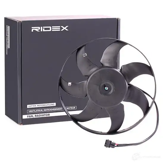 Вентилятор радиатора RIDEX 508r0035 1438762504 O GTXJ5B изображение 1