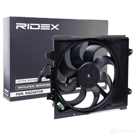 Вентилятор радиатора RIDEX 1437970088 508r0064 TI6 FWQL изображение 1