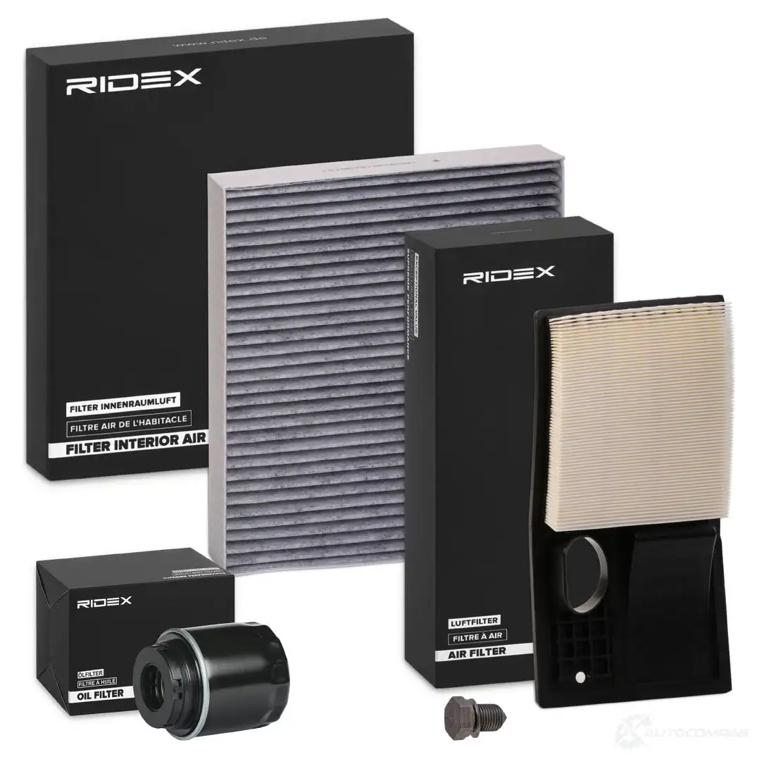 Комплект фильтров RIDEX 7PPJ MF 4055f0573 1437673803