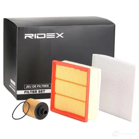 Комплект фильтров RIDEX 4055f0062 A0 2WK 1437672305 изображение 1