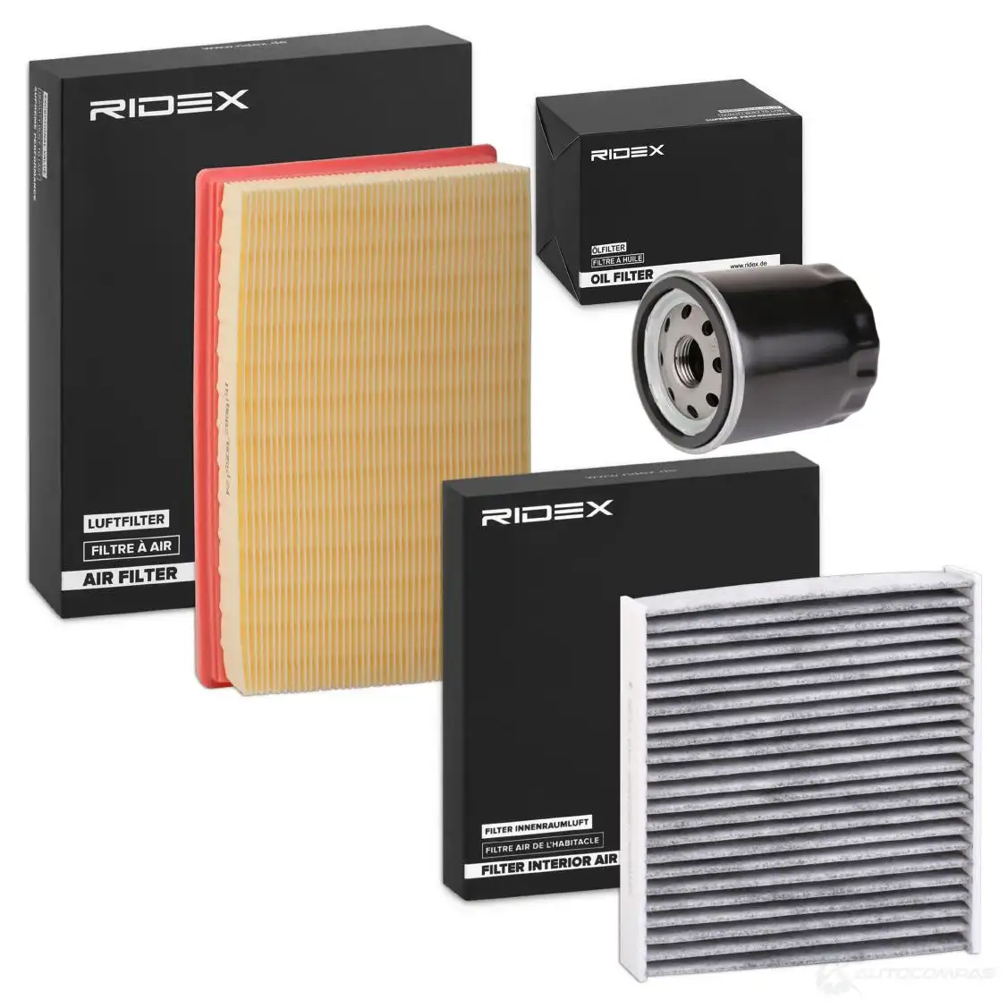 Комплект фильтров RIDEX 4055f0501 5A R5CO 1437679667