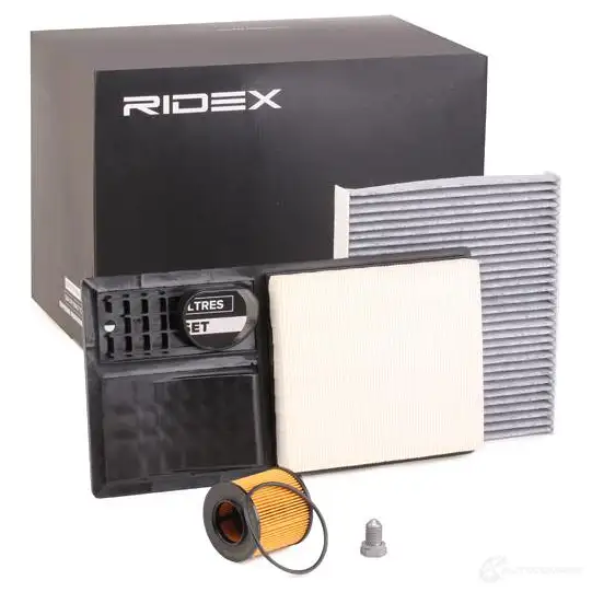 Комплект фильтров RIDEX 4055f0578 HR8 8VI 1437679245 изображение 2